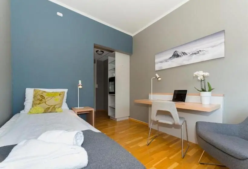 スタンダードシングルルーム, Fast Hotel Svolvær