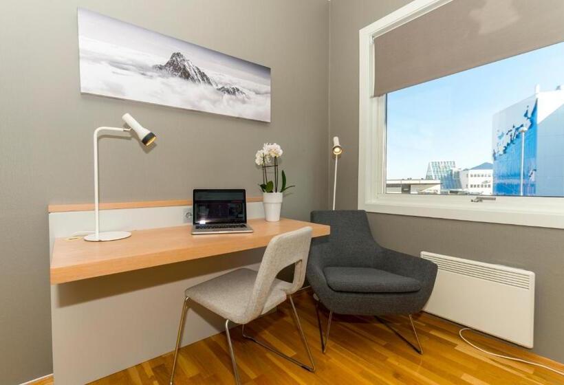 غرفة قياسية فردية, Fast Hotel Svolvær