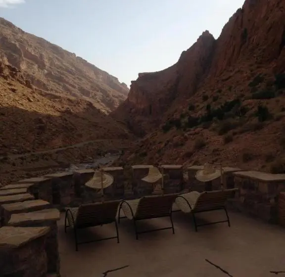 プールの見える１ベッドルームアパートメント, Auberge Le Festival Todra Gorge