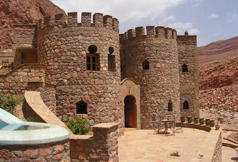 プールの見える１ベッドルームアパートメント, Auberge Le Festival Todra Gorge