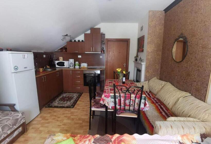 带1个卧室带观景的公寓, ски студио хрис в комплекс лъки пампорово