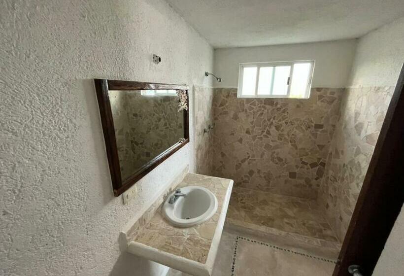 וילה עם חדר שינה אחד ובריכת שחיה, Casa Amor Pto Morelos