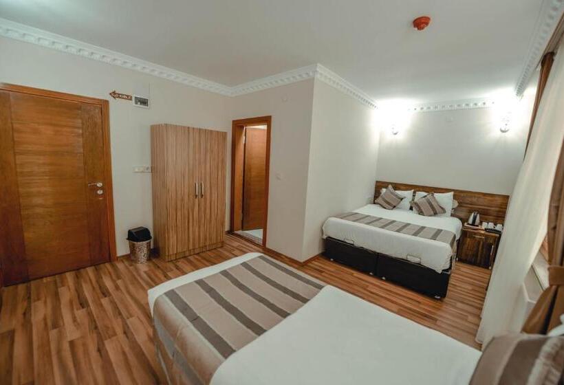 带阳台的三人标准间, Aygün Suites Hotel&bungalow Uzungöl