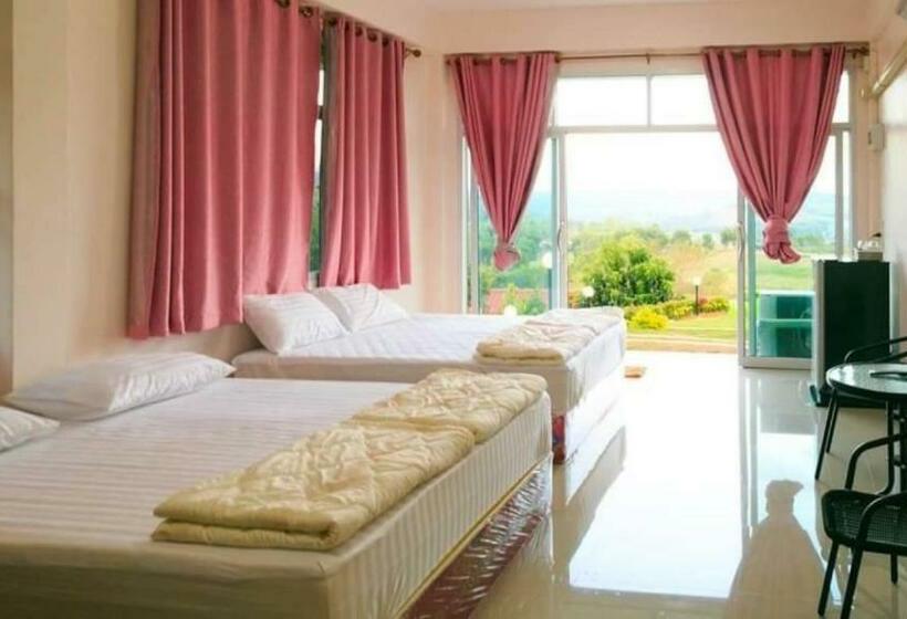 اتاق خانوادگی با چشمانداز کوه, Phuyafahsai The Resort Khao Kho