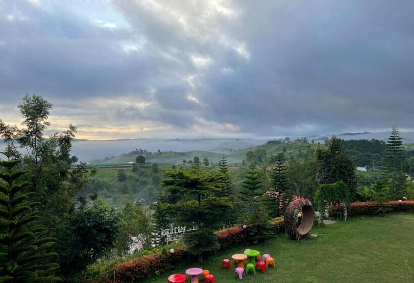 اتاق خانوادگی با چشمانداز کوه, Phuyafahsai The Resort Khao Kho