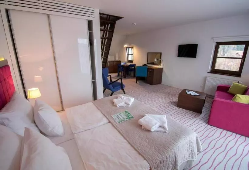 １ベッドルームドゥプレックスアパートメント, Aparthotel Flinski Sport & Spa