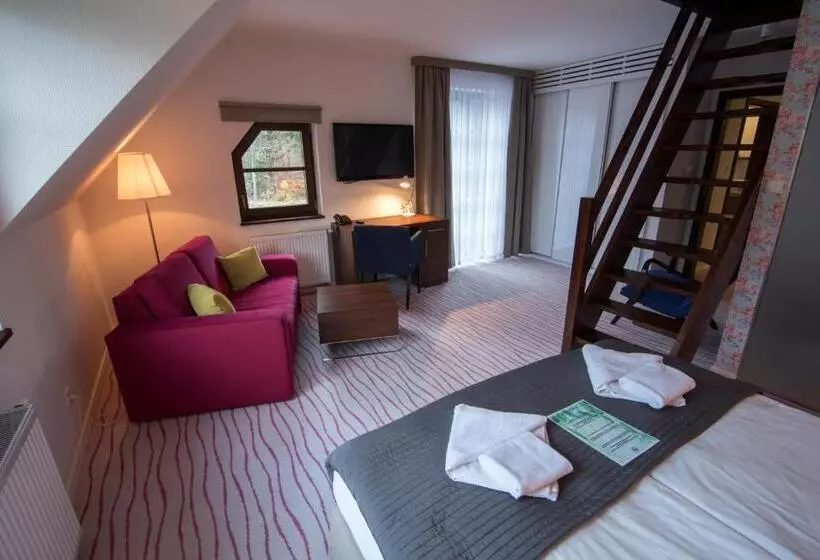 １ベッドルームのデラックスアパートメント, Aparthotel Flinski Sport & Spa