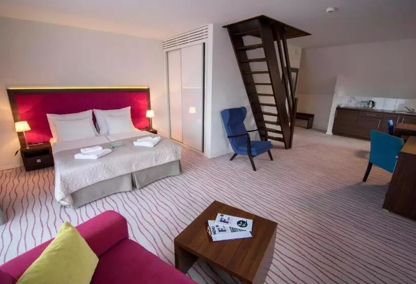 １ベッドルームドゥプレックスアパートメント, Aparthotel Flinski Sport & Spa
