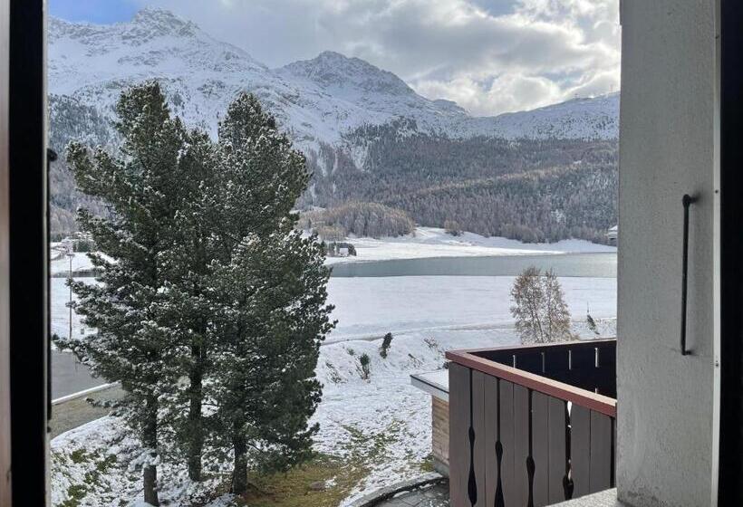 דירה בת חדר שינה 1 עם נוף, Chesa Silva Silvaplana