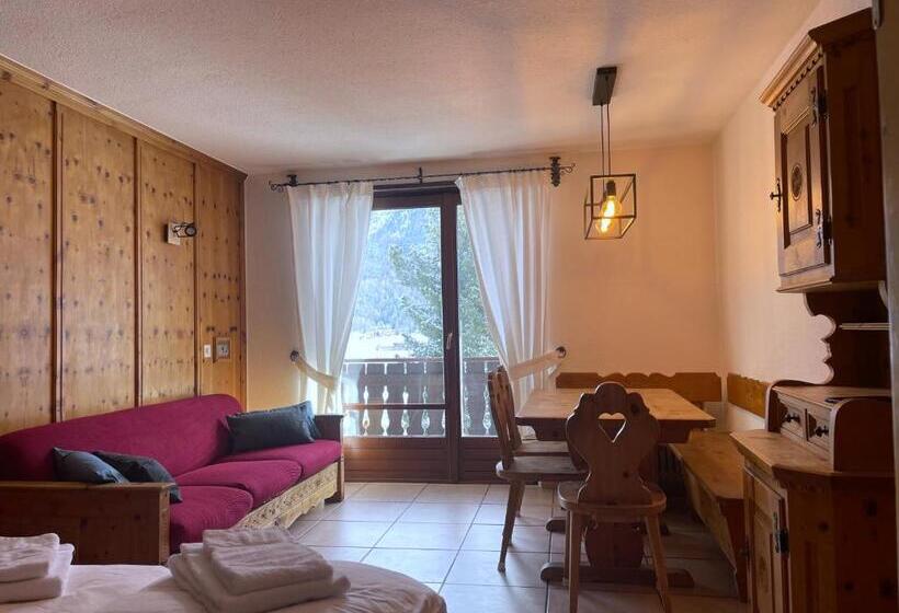 דירה בת חדר שינה 1 עם נוף, Chesa Silva Silvaplana