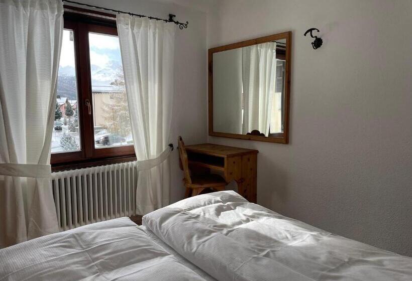 דירה בת חדר שינה 1 עם מרפסת, Chesa Silva Silvaplana