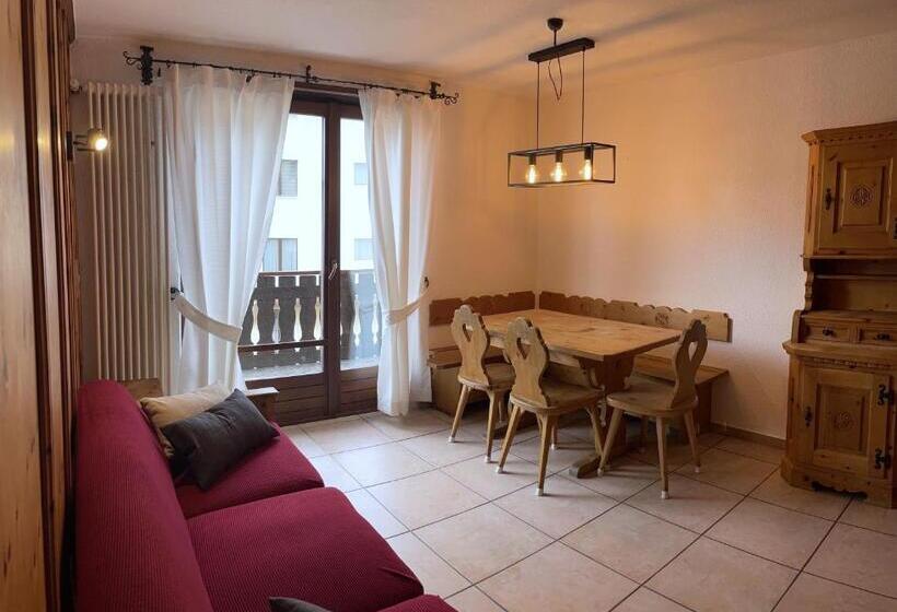 דירה בת חדר שינה 1 עם מרפסת, Chesa Silva Silvaplana