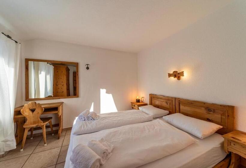 דירה בת חדר שינה 1 עם מרפסת, Chesa Silva Silvaplana