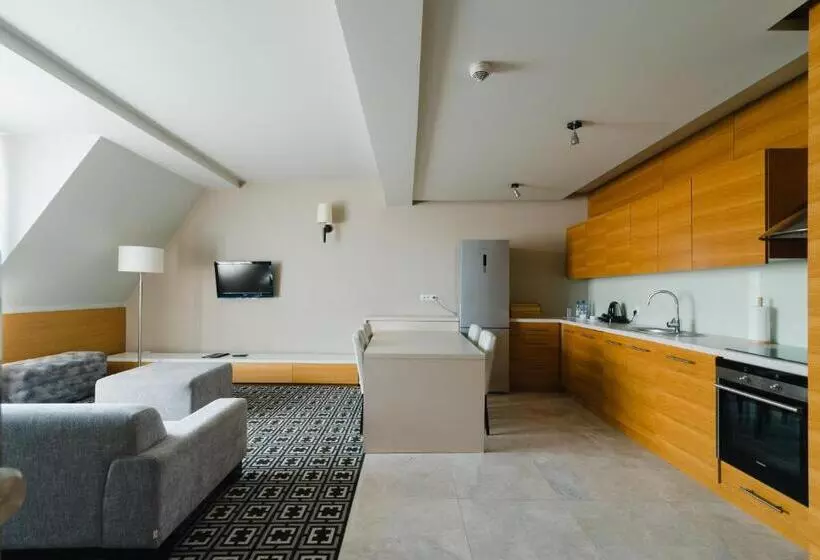 1ベッドルームアパートメント, Focus Hotel Premium Elbląg