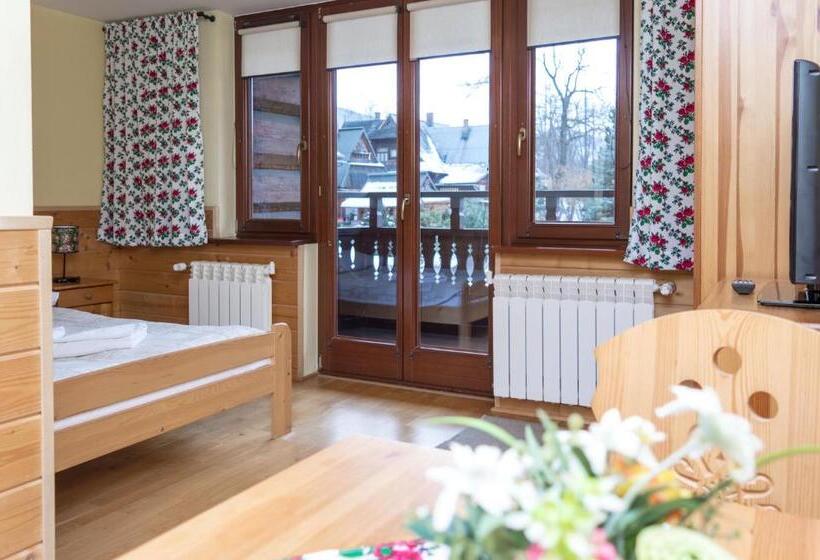 اتاق استاندارد با بالکن, Pensjonat Jastrzębia Turnia