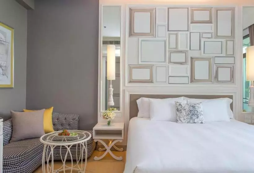 Deluxe-huone Puutarhanäkymä, U Sathorn Bangkok