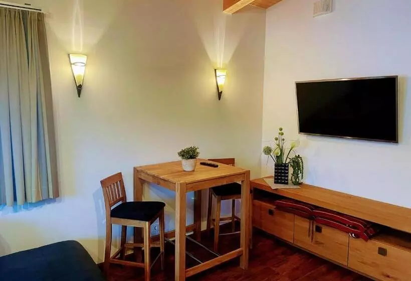バルコニー付き１ベッドルームアパートメント, Jugendhotel Angerhof