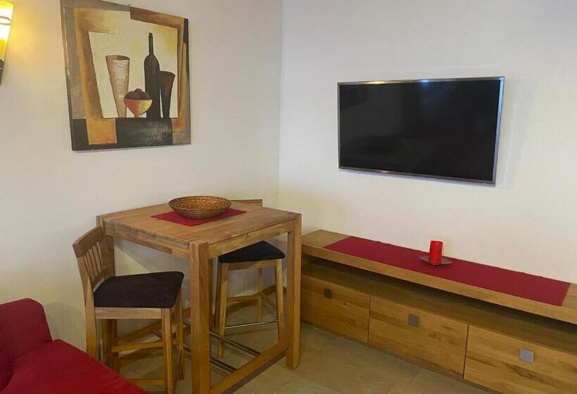 דירה בת חדר שינה 1 עם מרפסת, Jugendhotel Angerhof