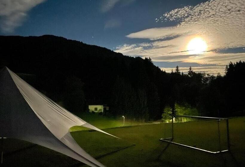 דירה בת חדר שינה 1 עם מרפסת, Jugendhotel Angerhof