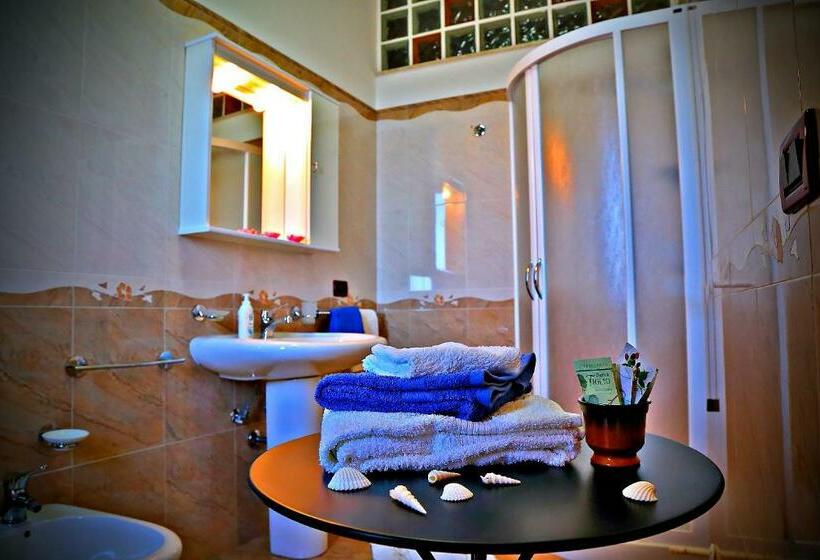 חדר סטנדרט נוף לים עם מרפסת, B&b L Orizzonte