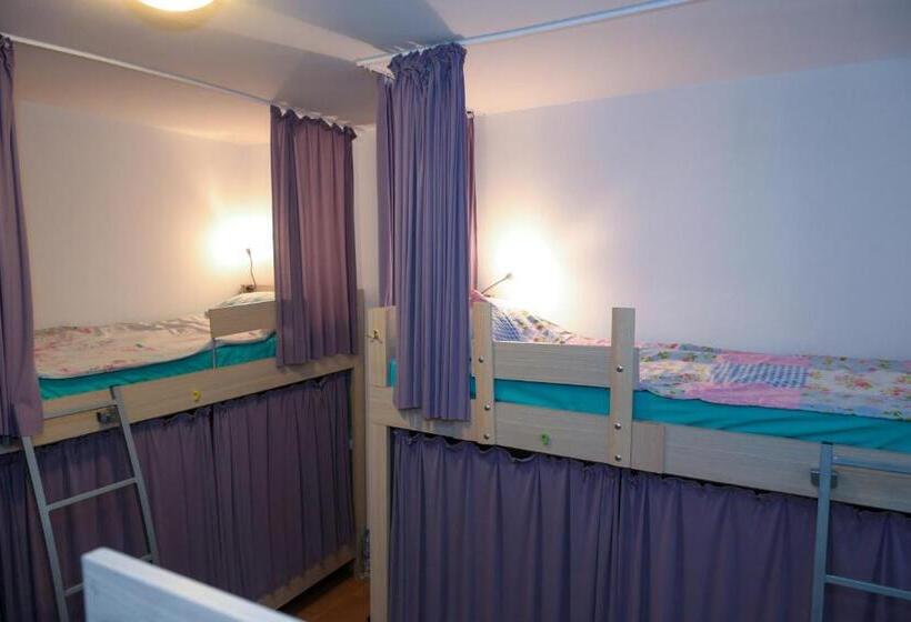 تختخواب در اتاق مشترک, Skopje Hostel
