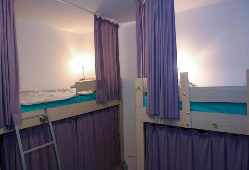 تختخواب در اتاق مشترک, Skopje Hostel