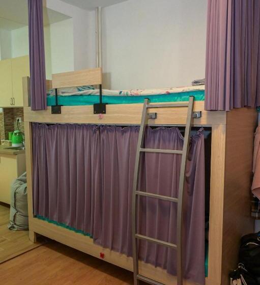 تختخواب در اتاق مشترک, Skopje Hostel