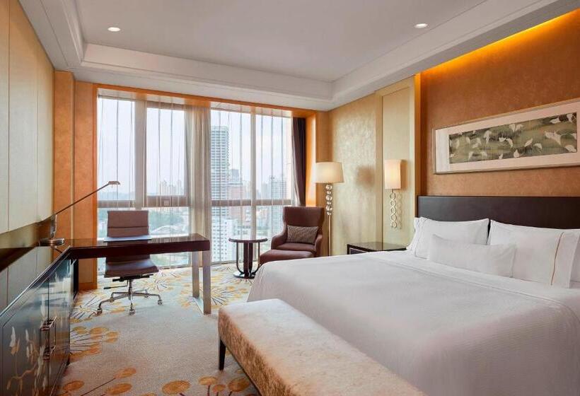 חדר דלוקס,מיטת קינג עם נוף לעיר, The Westin Hefei Baohe