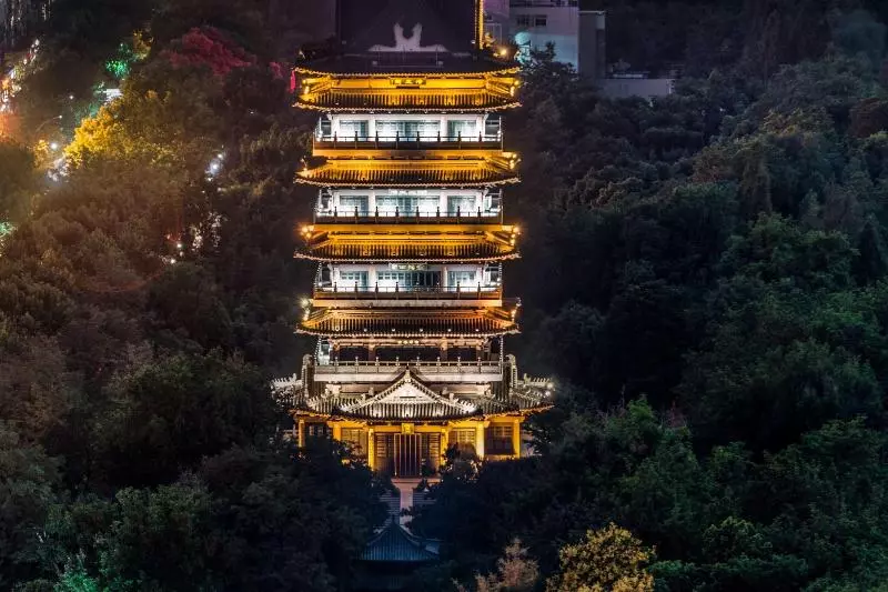 キングサイズベッドのスタンダードルーム, The Westin Hefei Baohe