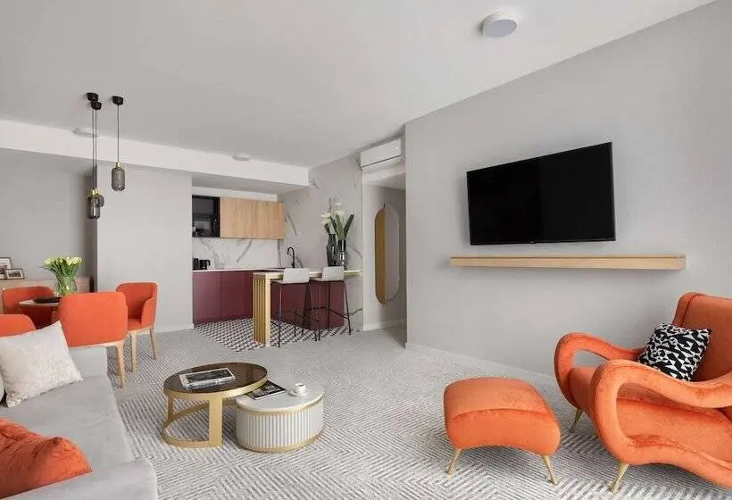 １ベッドルームアパートメント, Royal Tulip Warsaw Centre