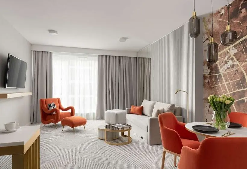 １ベッドルームアパートメント, Royal Tulip Warsaw Centre