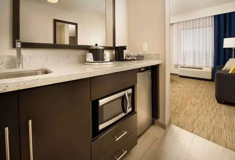 キングサイドベッドのスタンダードワンルーム, Hampton Inn & Suites Baltimore/woodlawn