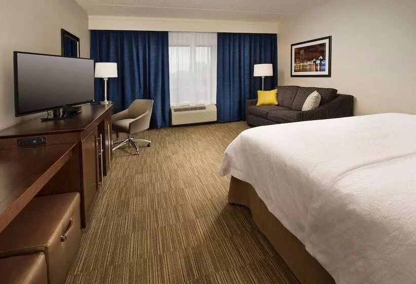 身障者適用キングサイズベッドルーム, Hampton Inn & Suites Baltimore/woodlawn