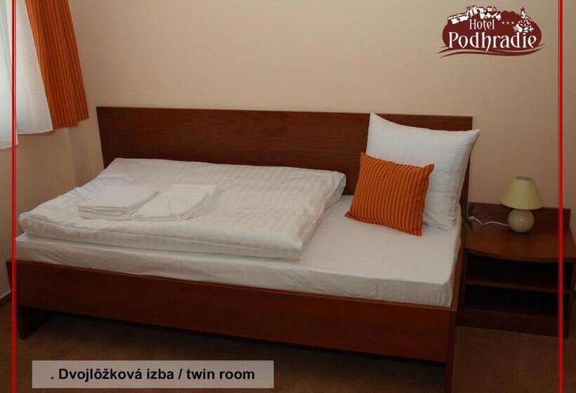 غرفة قياسية, Podhradie