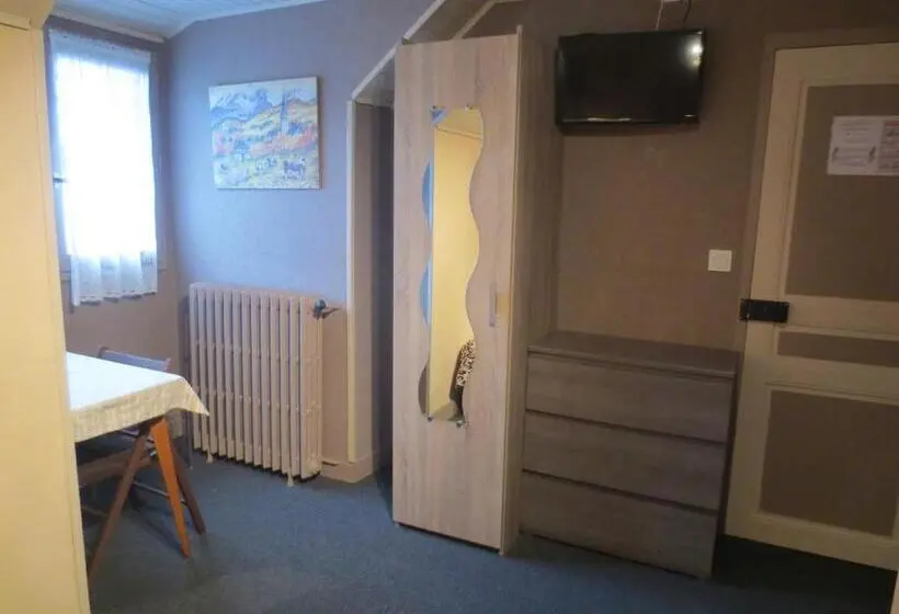 スタンダード4人部屋, Hôtel Les Deux Cols