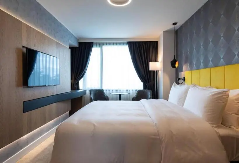 اتاق استاندارد با تخت بزرگ برای معلولان, Ramada By Wyndham Slatina Parc