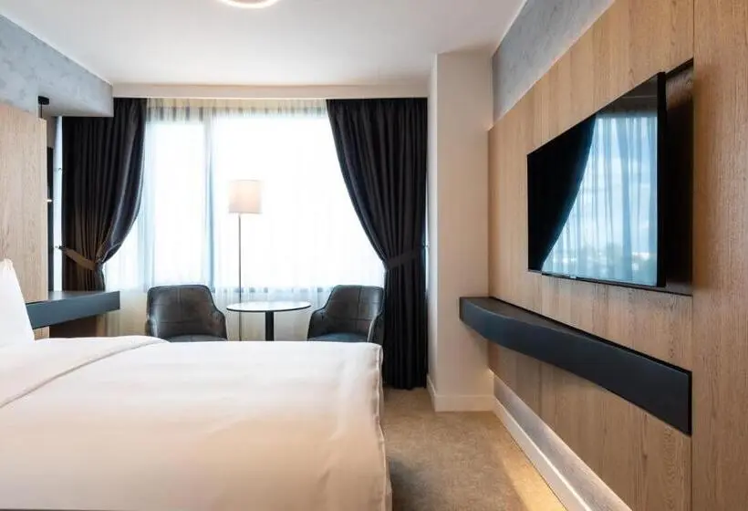 اتاق استاندارد با تخت بزرگ برای معلولان, Ramada By Wyndham Slatina Parc