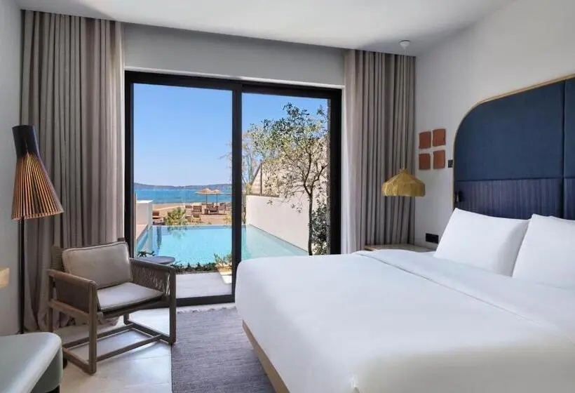 キングサイズベッドのスイートルーム, W Costa Navarino