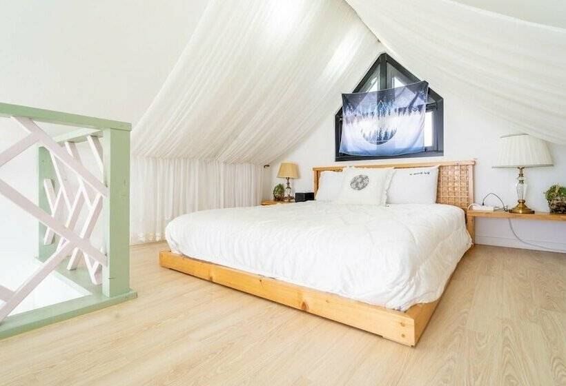 Basic-huoneisto 1 Makuuhuone, Jeju Jeobadae Nuwo