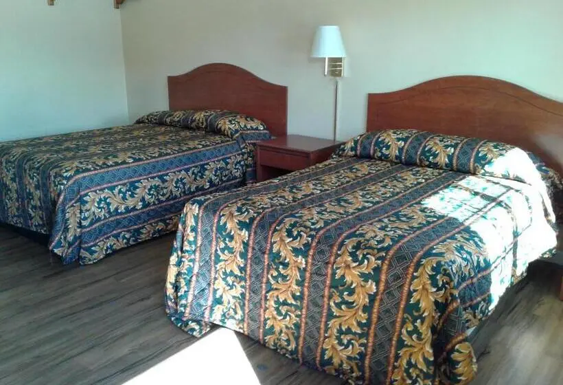 2ダブルベッドのスタンダードルーム, Desert Inn Motel