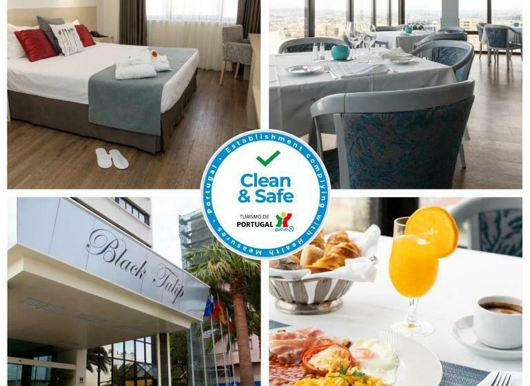 غرفة قياسية فردية, Black Tulip  Porto Gaia