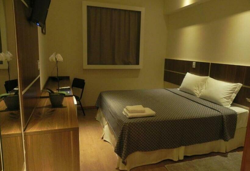 스탠다드 룸 킹사이즈 침대, Druds Hotel Hortolândia