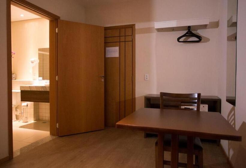 침실 1개 디럭스 아파트, Druds Hotel Hortolândia