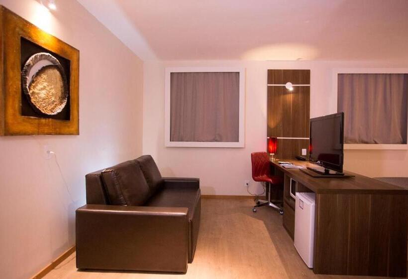 1ベッドルームのデラックスアパートメント, Druds Hotel Hortolândia