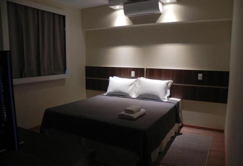 침실 1개 디럭스 아파트, Druds Hotel Hortolândia