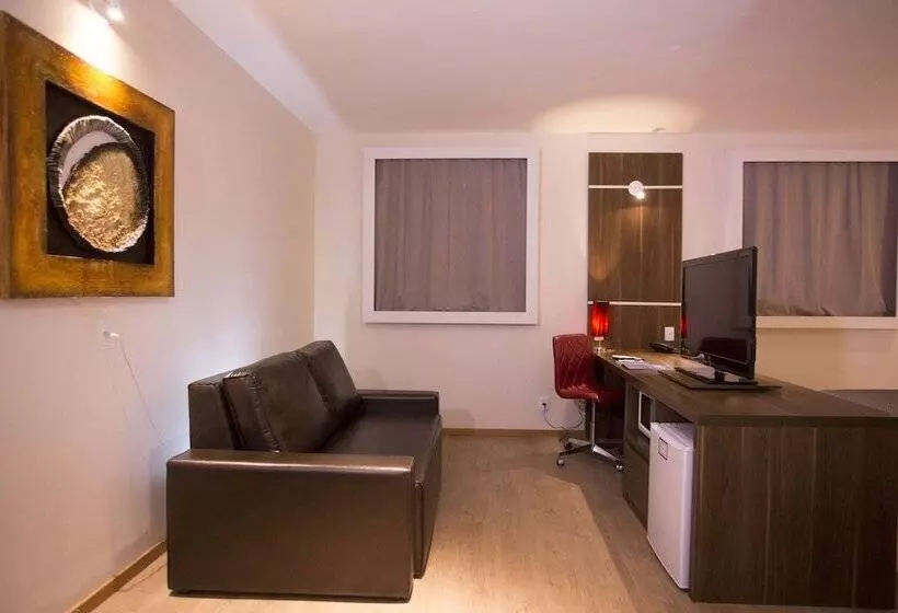Deluxe-huone, Druds Hotel Hortolândia