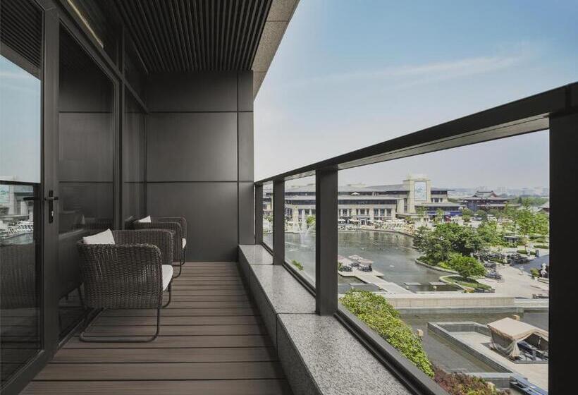 غرفة بريميوم مطلّة علي البحيرة, Gran Melia Xian