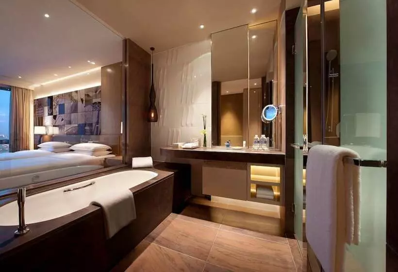 湖の見えるクラブルーム, Hyatt Regency Suzhou