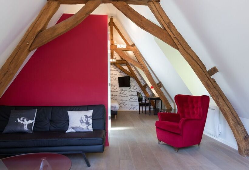 סוויטה דלוקס, La Ferme Blanche, The Originals Relais