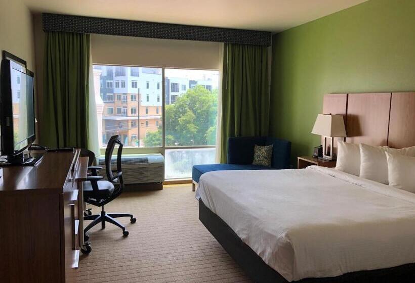 חדר דחוקס עם מיטת קינג, Sol Cypress, San Antonio, A Tribute Portfolio